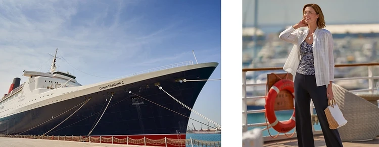 behind the scenes on the qe2