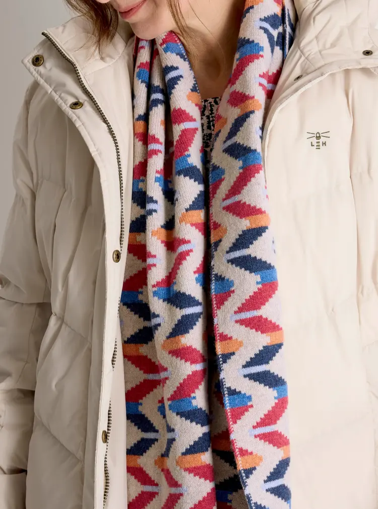 Chevron Lambswool Scarf
