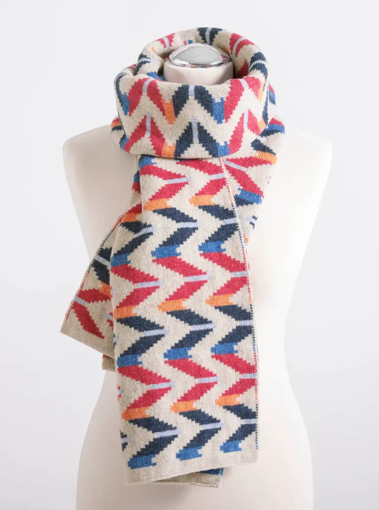 Chevron Lambswool Scarf