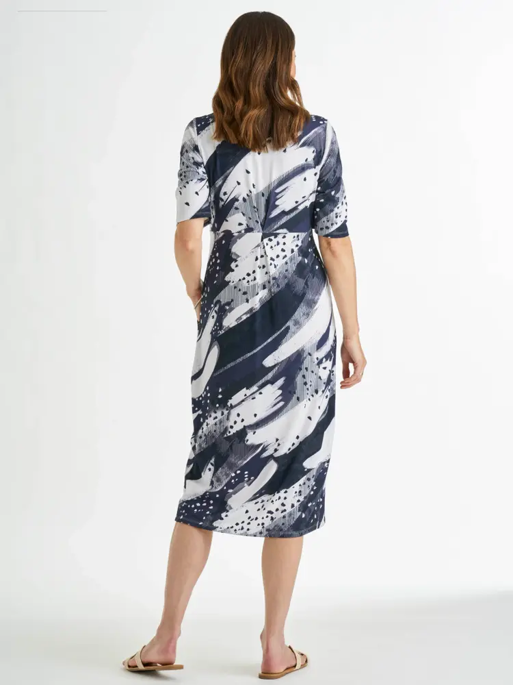 Clouds Jersey Day Dress