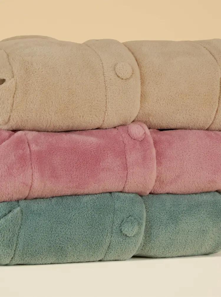 Cosy Button-up Fleece Gown
