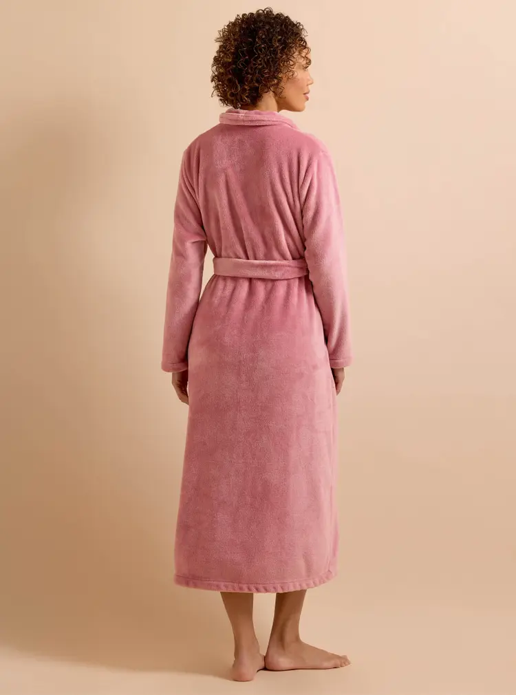 Cosy Wrap Fleece Gown