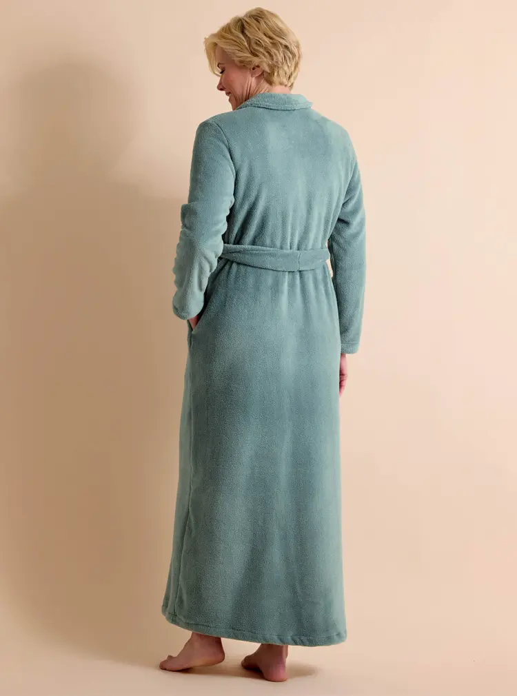 Cosy Wrap Fleece Gown