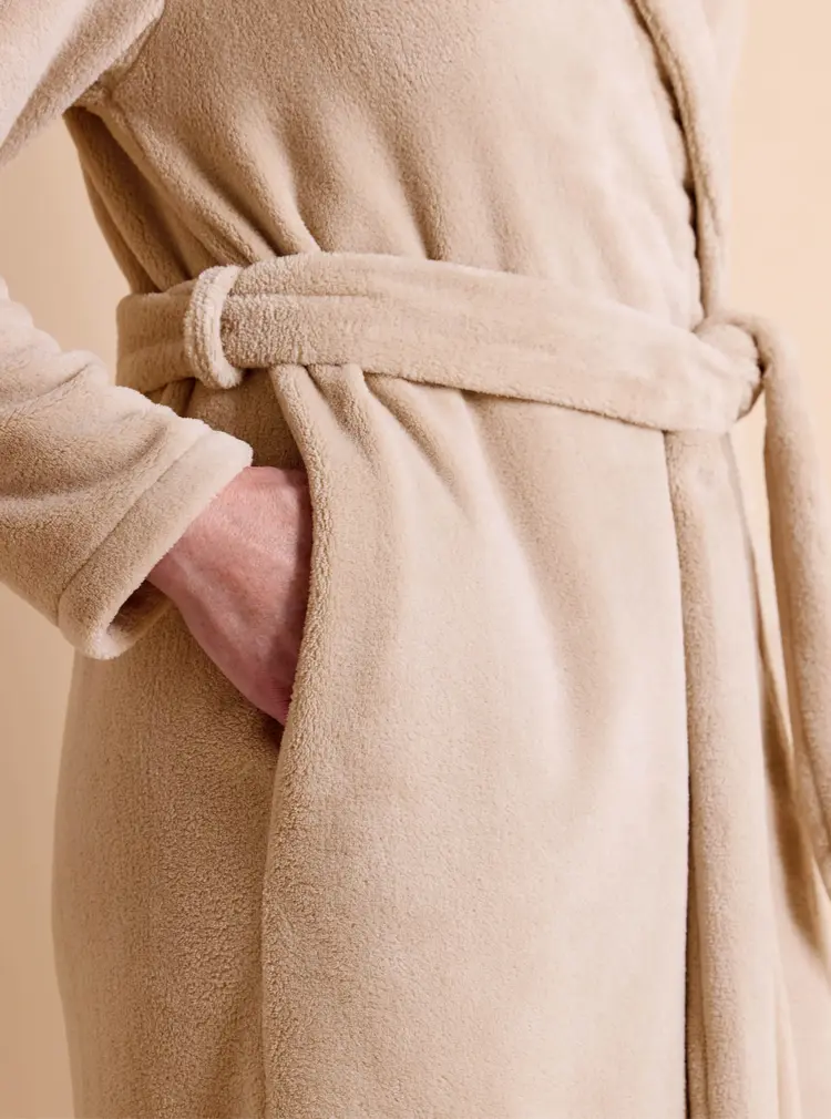 Cosy Wrap Fleece Gown