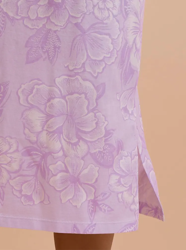Cotton Jersey Button-front Nightie
