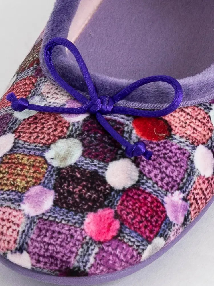 Cushioned Ballet Pump Slippers