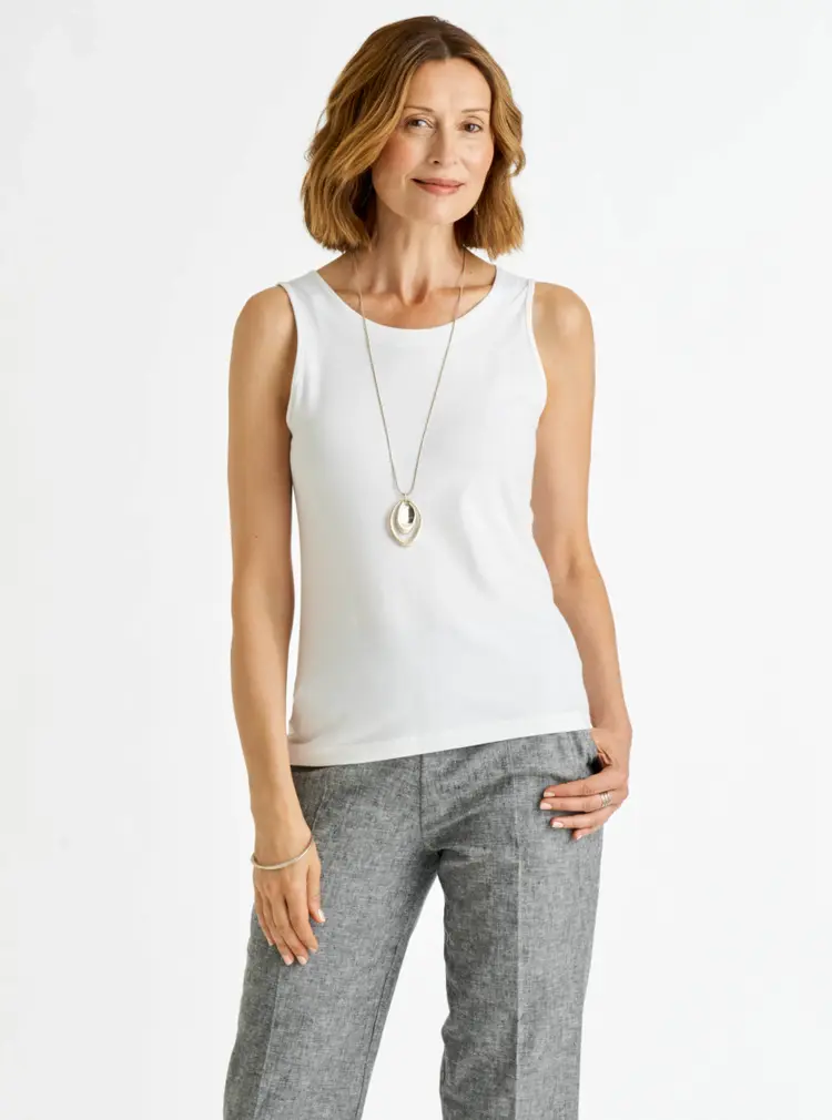 Essential Cotton Jersey Vest
