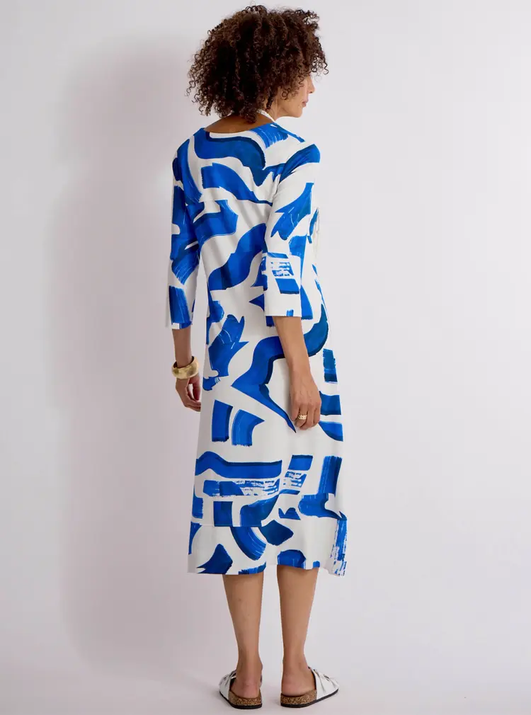 Exclusive Printed Shift Dress