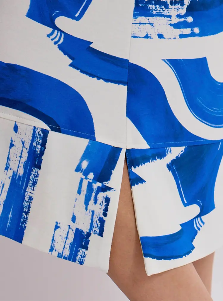 Exclusive Printed Shift Dress