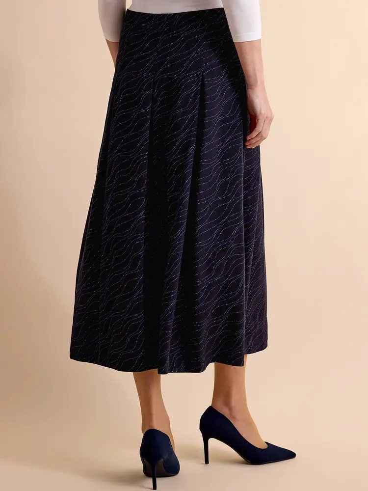 Lined Twill Skirt