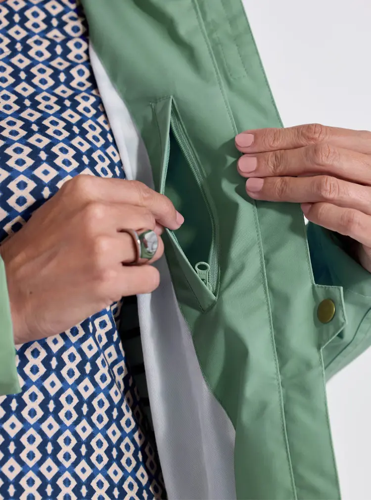 Lined Waterproof Coat