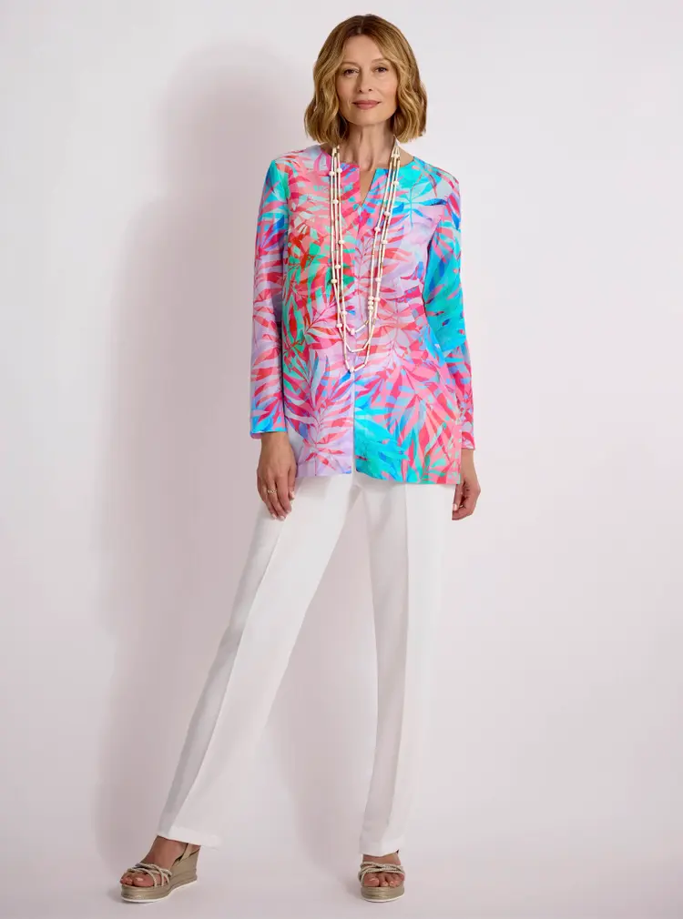 Luxury Cotton-Silk Tunic
