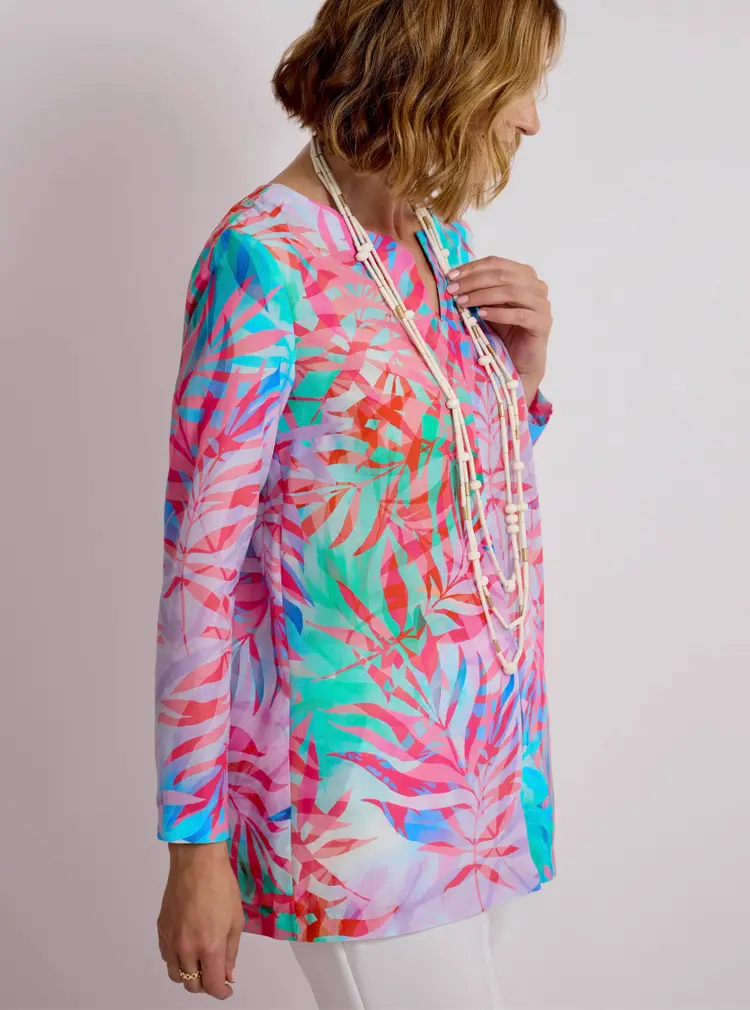 Luxury Cotton-Silk Tunic
