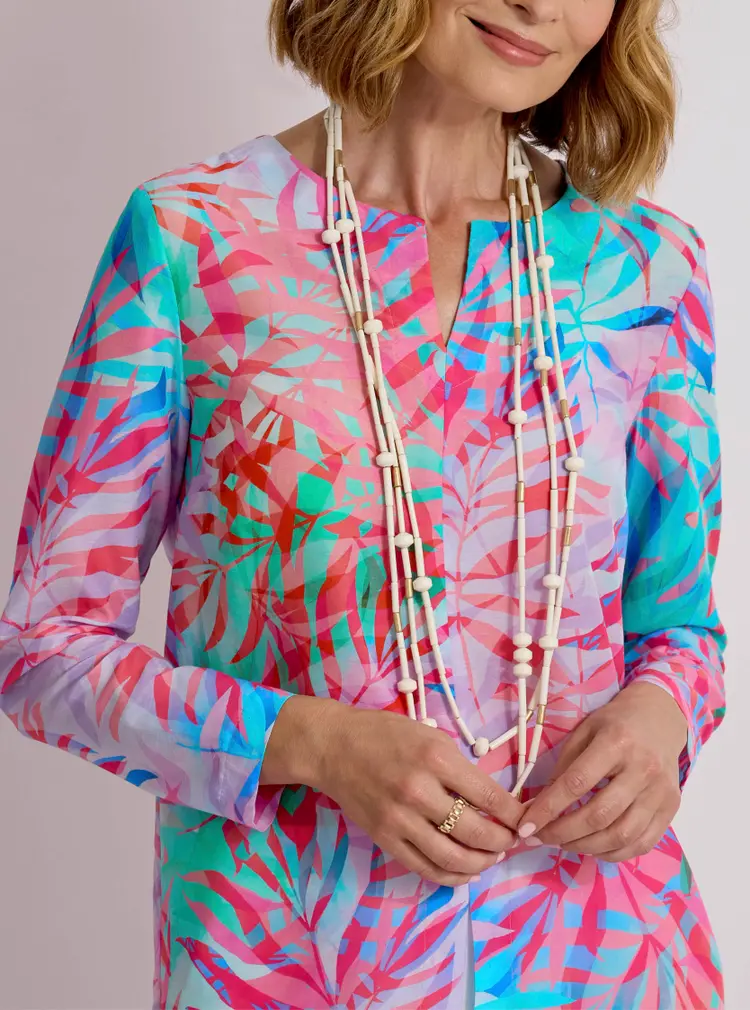Luxury Cotton-Silk Tunic