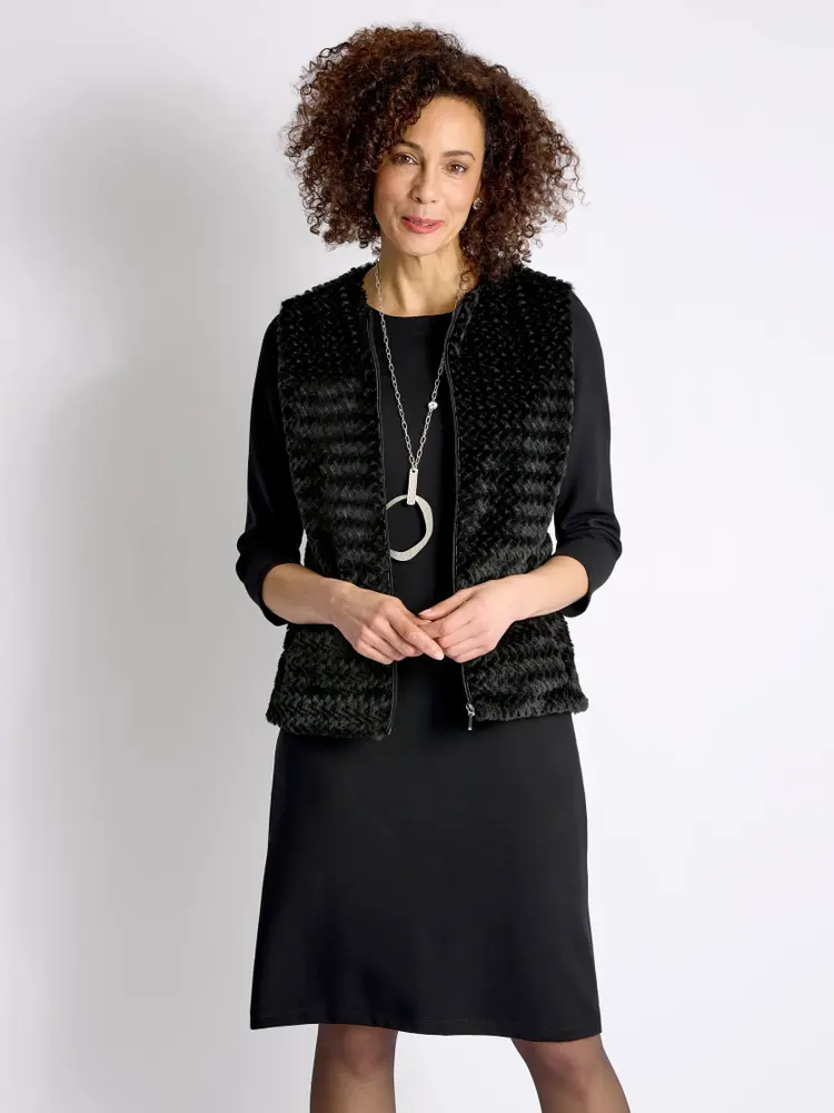 Luxury Faux Fur Gilet