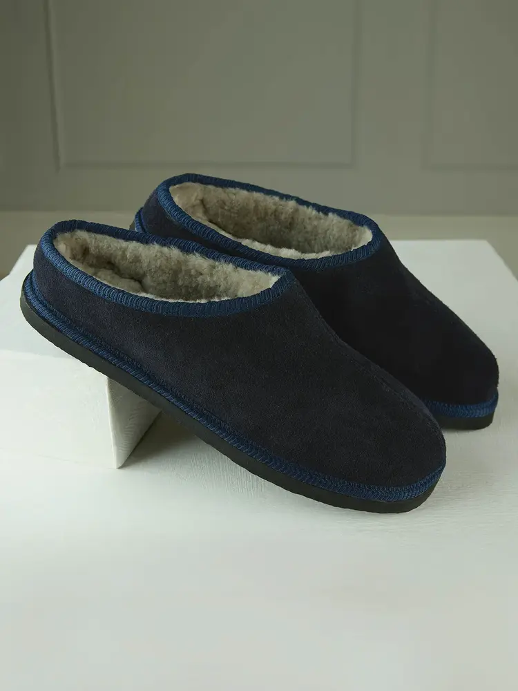 Mid-back Sheepskin Slippers