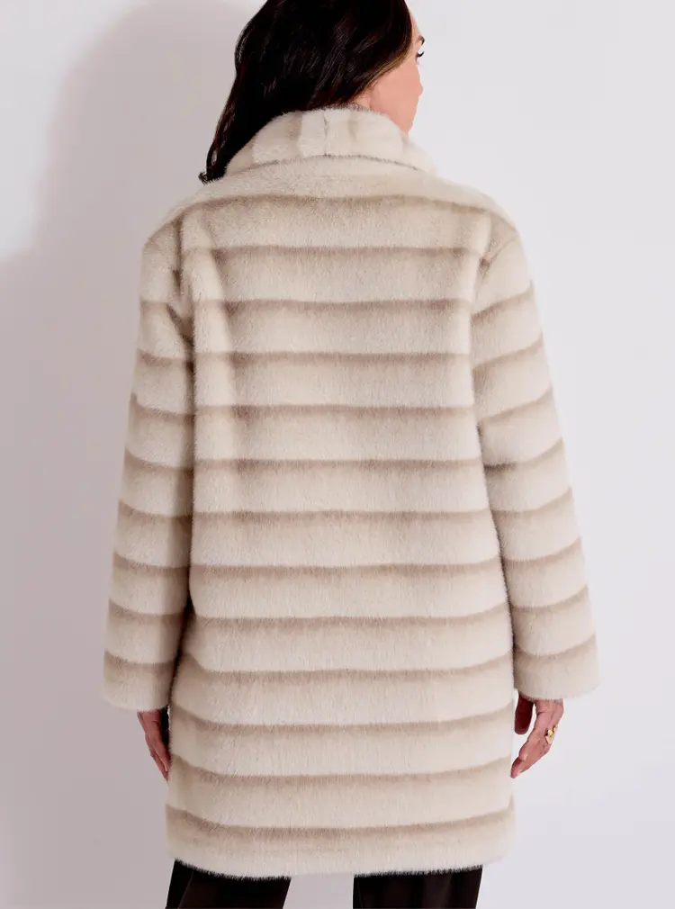 Reversible Faux Fur Coat
