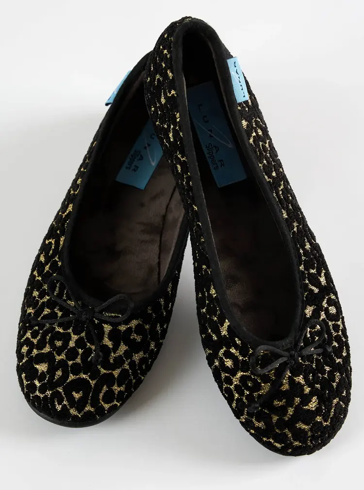 Velour Pump Slippers