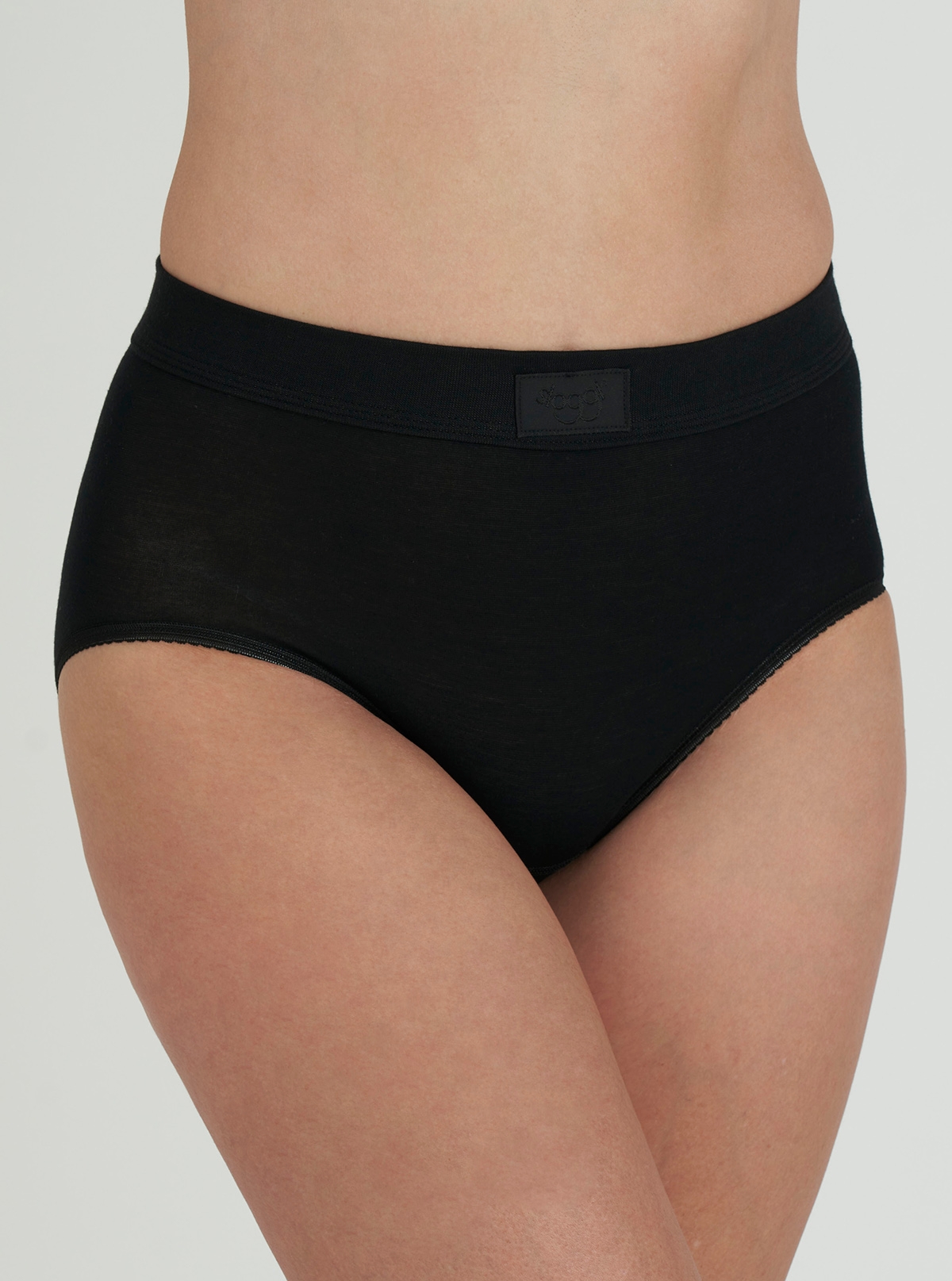 Sloggi Double Comfort Maxi Briefs in Black, Briefs, David Nieper