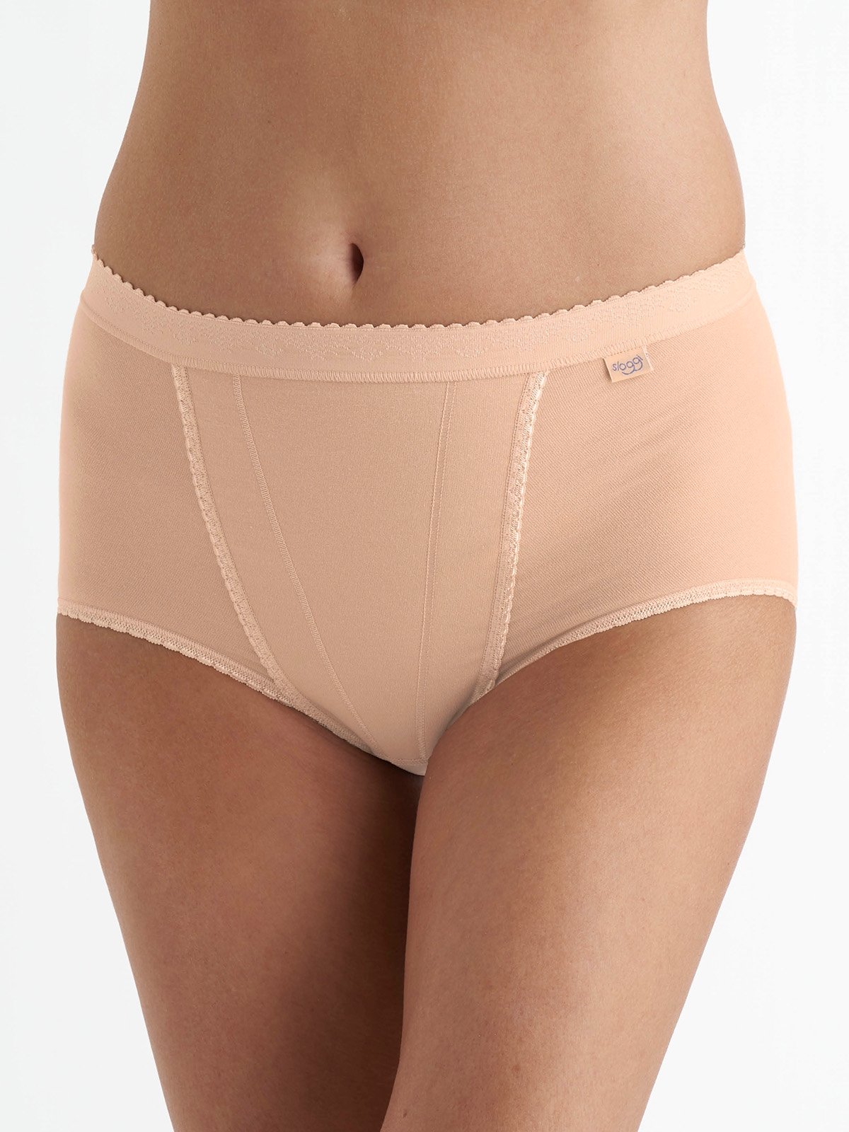 Sloggi Control Maxi Briefs in Natural Briefs David Nieper David Nieper