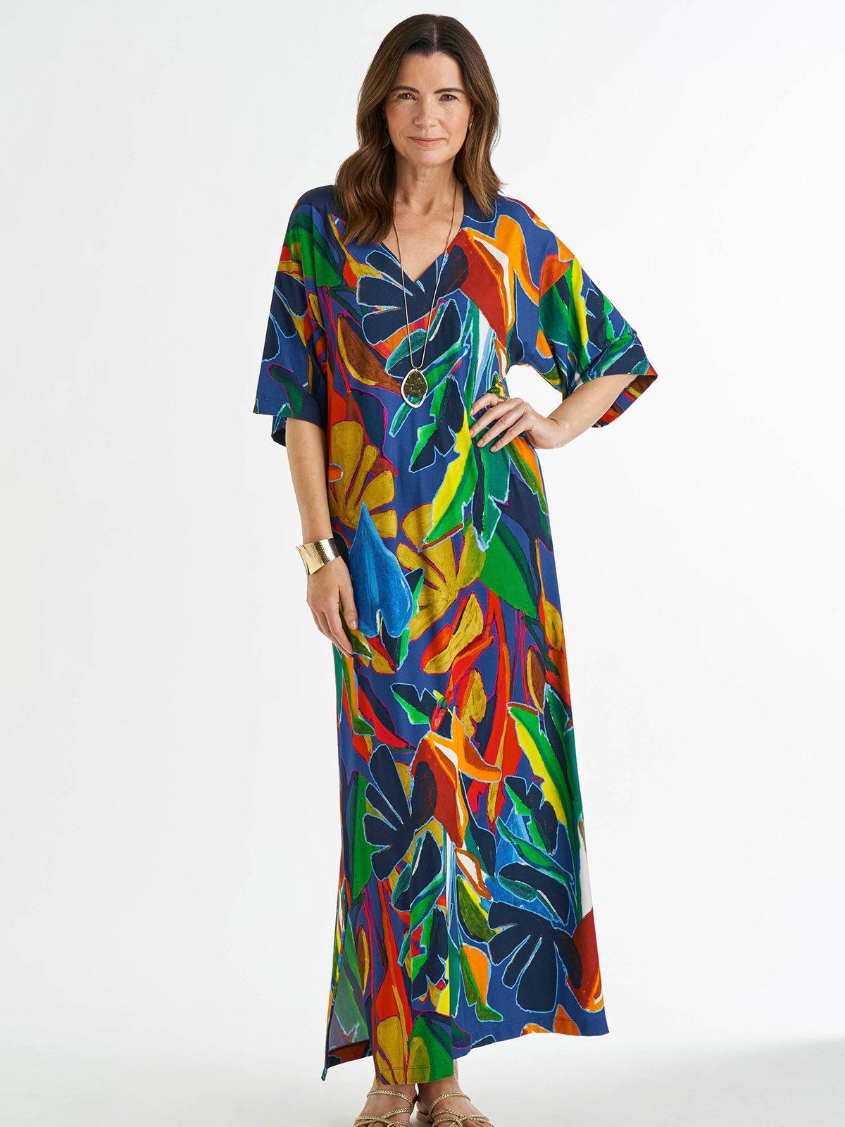 Viva Tropic Kaftan Swimwear David Nieper Swimwear and kaftans David Nieper
