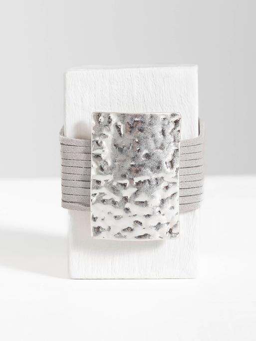 Multi strand silver bracelet deals
