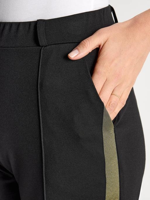 Black trousers with gold side stripe clearance