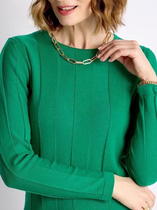 Jade green jumper on sale